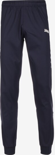 JAKO Pantalon de sport en bleu nuit / blanc, Vue avec produit