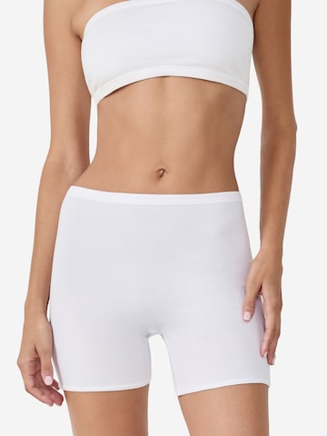 Pantaloni modellanti 'Coton 360' di ETAM in bianco: frontale