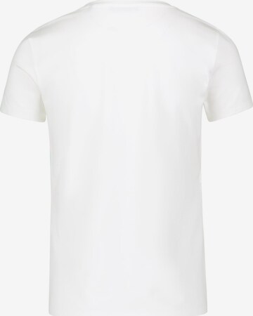 zero T-Shirt kurzarm mit Print in Weiß