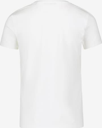 zero T-Shirt kurzarm mit Print in Weiß