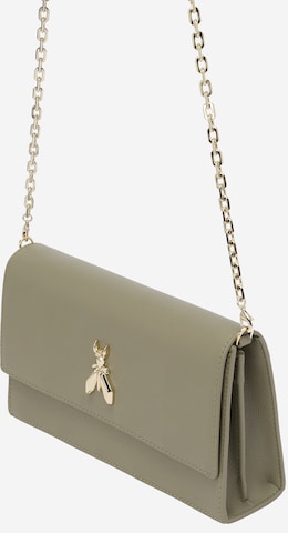 PATRIZIA PEPE Clutch in Groen: voorkant