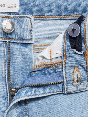MANGO KIDS Skinny Jeans in Blauw