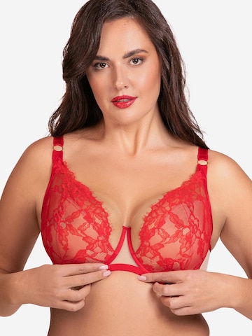 Vivisence T-shirt Bra '1084' in Red