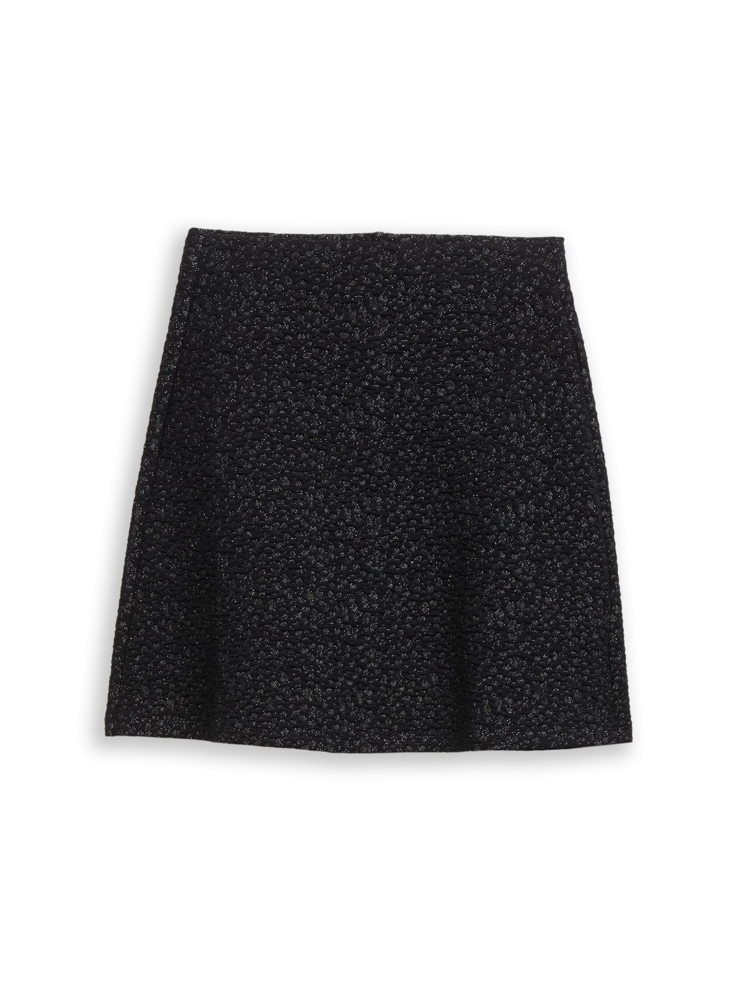 TOM TAILOR DENIM Skirt in Black: front