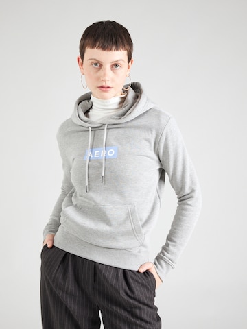 AÉROPOSTALE Sweatshirt in Grijs: voorkant