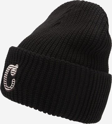 Carhartt WIPKapa 'Cold World' - crna boja: prednji dio