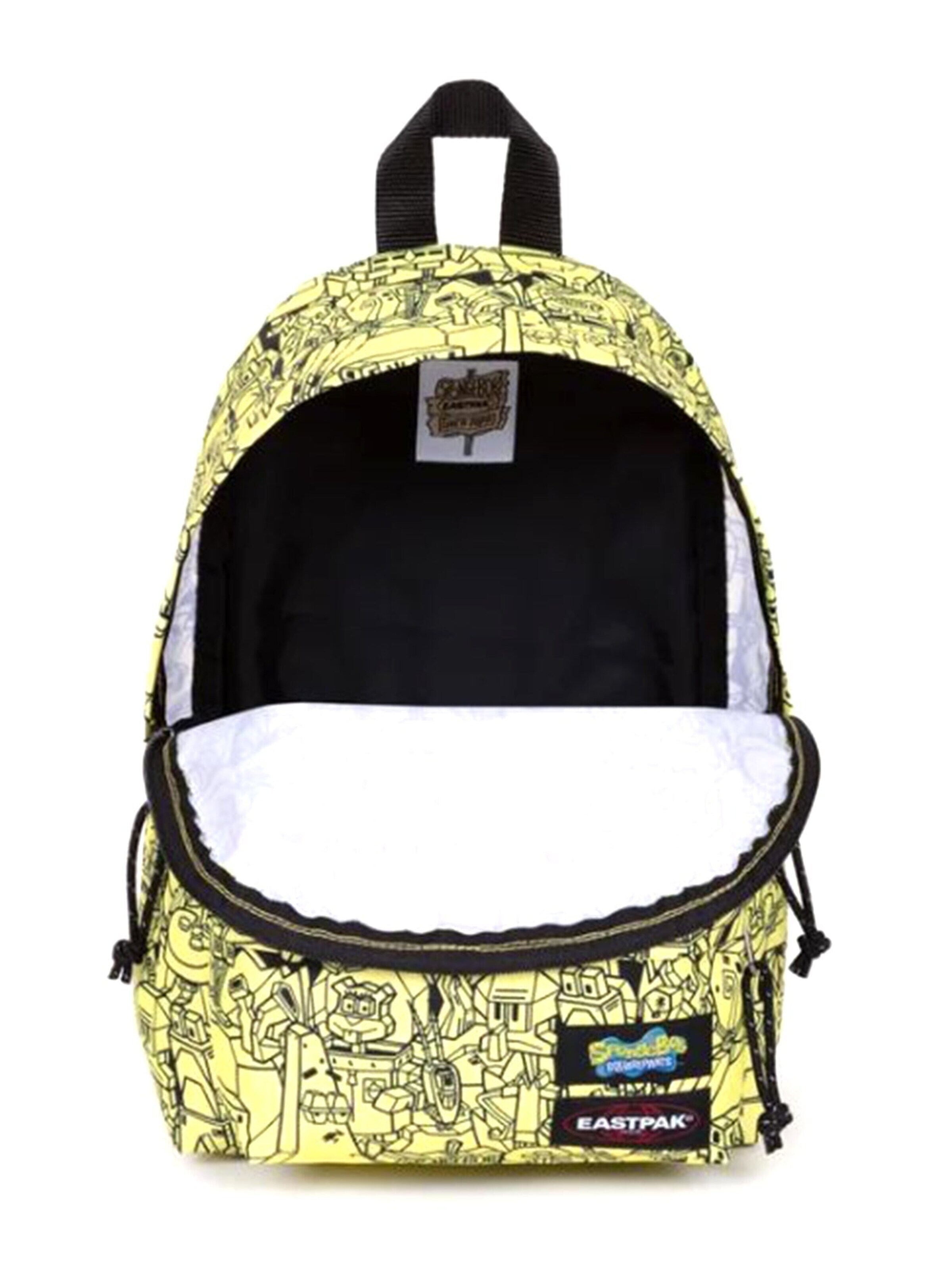 EASTPAK Rucksack 'ORBIT SPONGEBOB ALLOVER YELLOW'‌‌‌‌ in Gelb