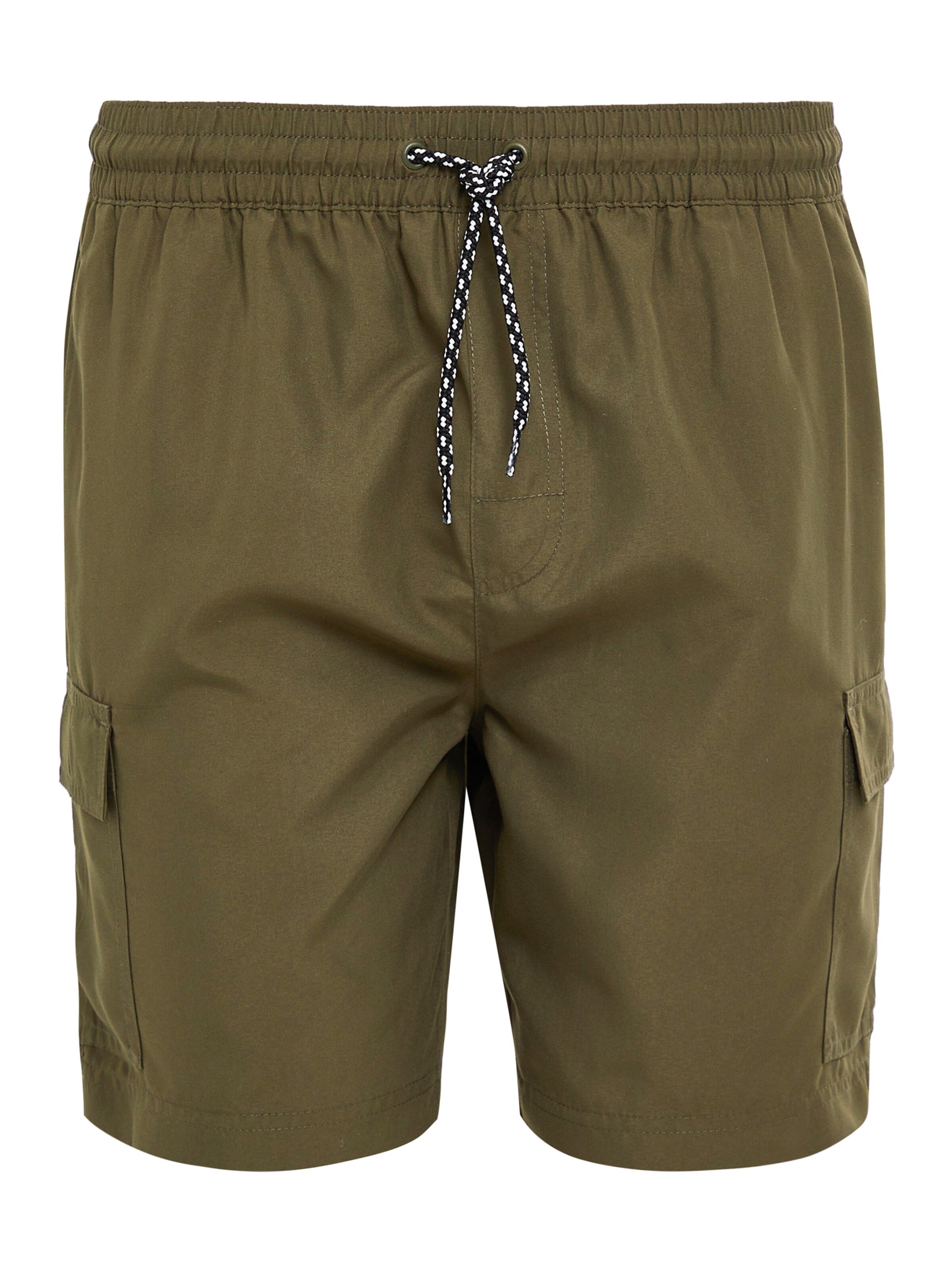 Threadbare Zwemshorts 'Saxon' in Groen: voorkant