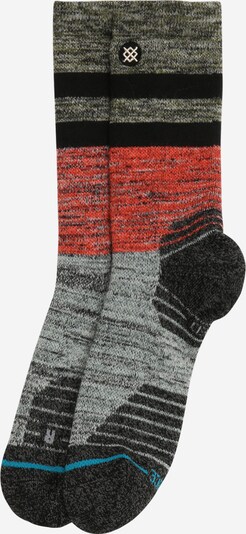 Stance Sports socks 'ALDER' in Grey / Dark grey / Red / Black, Item view