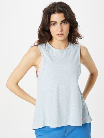 Superdry Sports top 'FLEX' in Blue: front