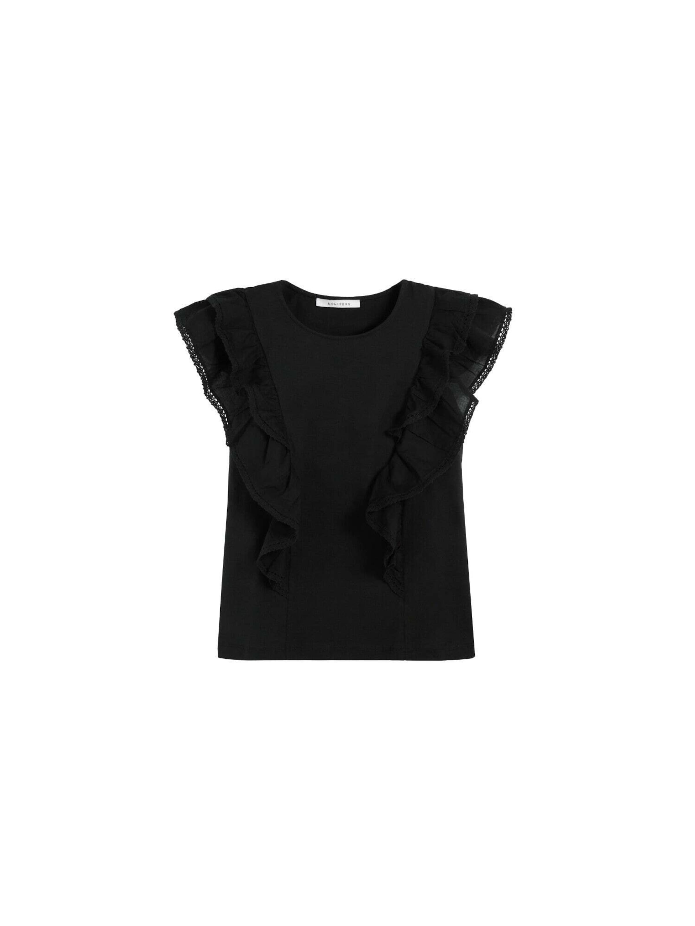 T-shirt ' ' Scalpers en noir : devant