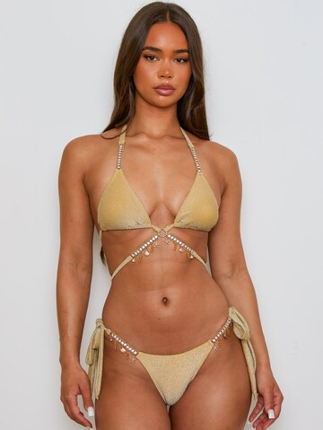 Moda Minx Bikini bottom 'Seychelles' in Gold: front