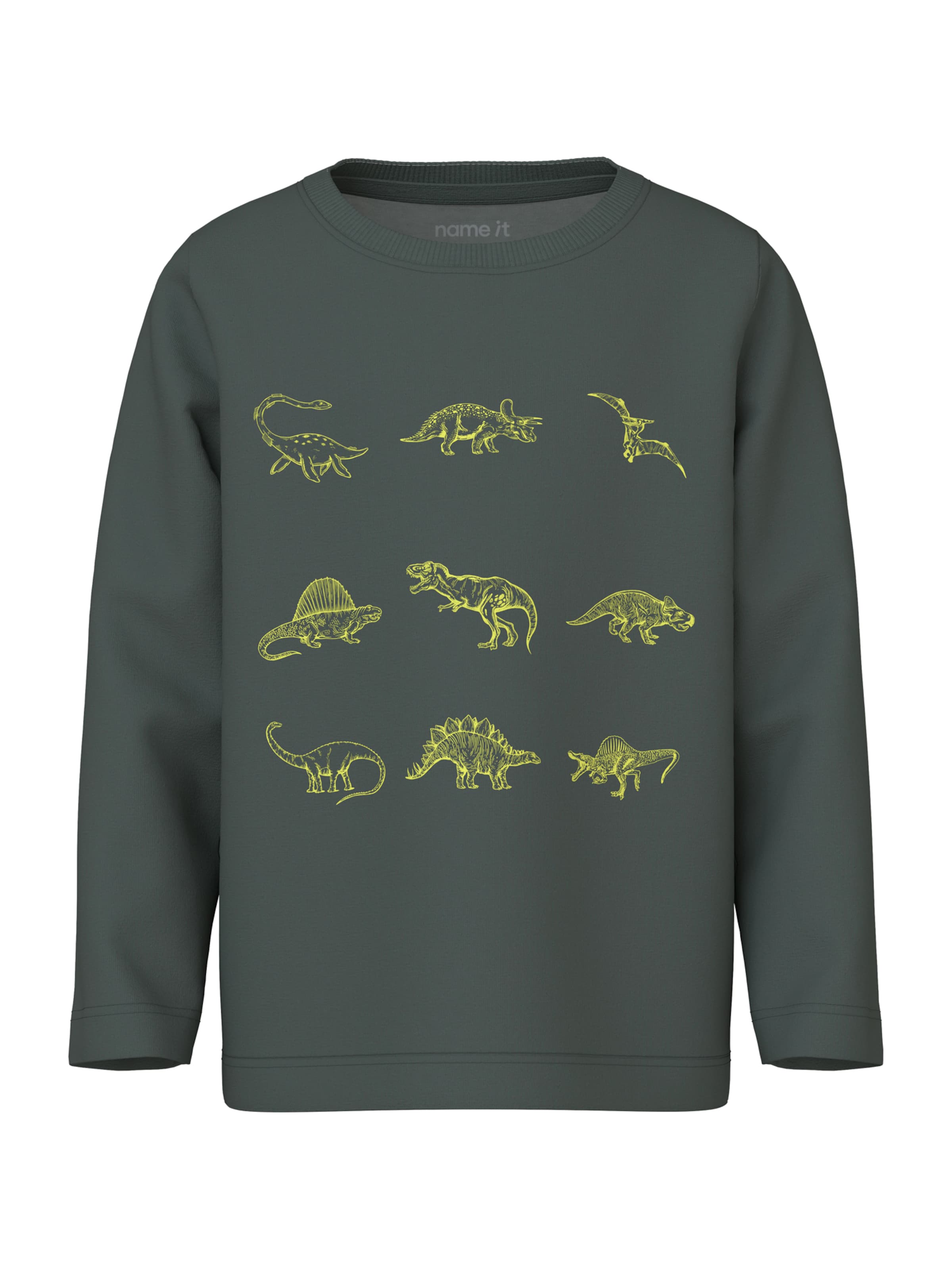 NAME IT Póló 'NMMVUX' - szürke: elől