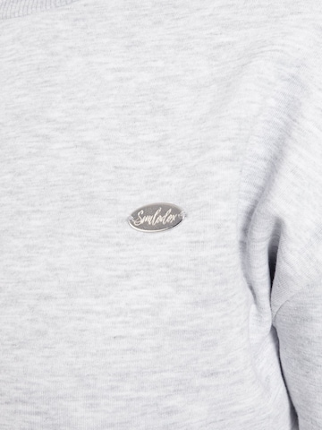 Sweat-shirt 'Amelia' Smilodox en gris