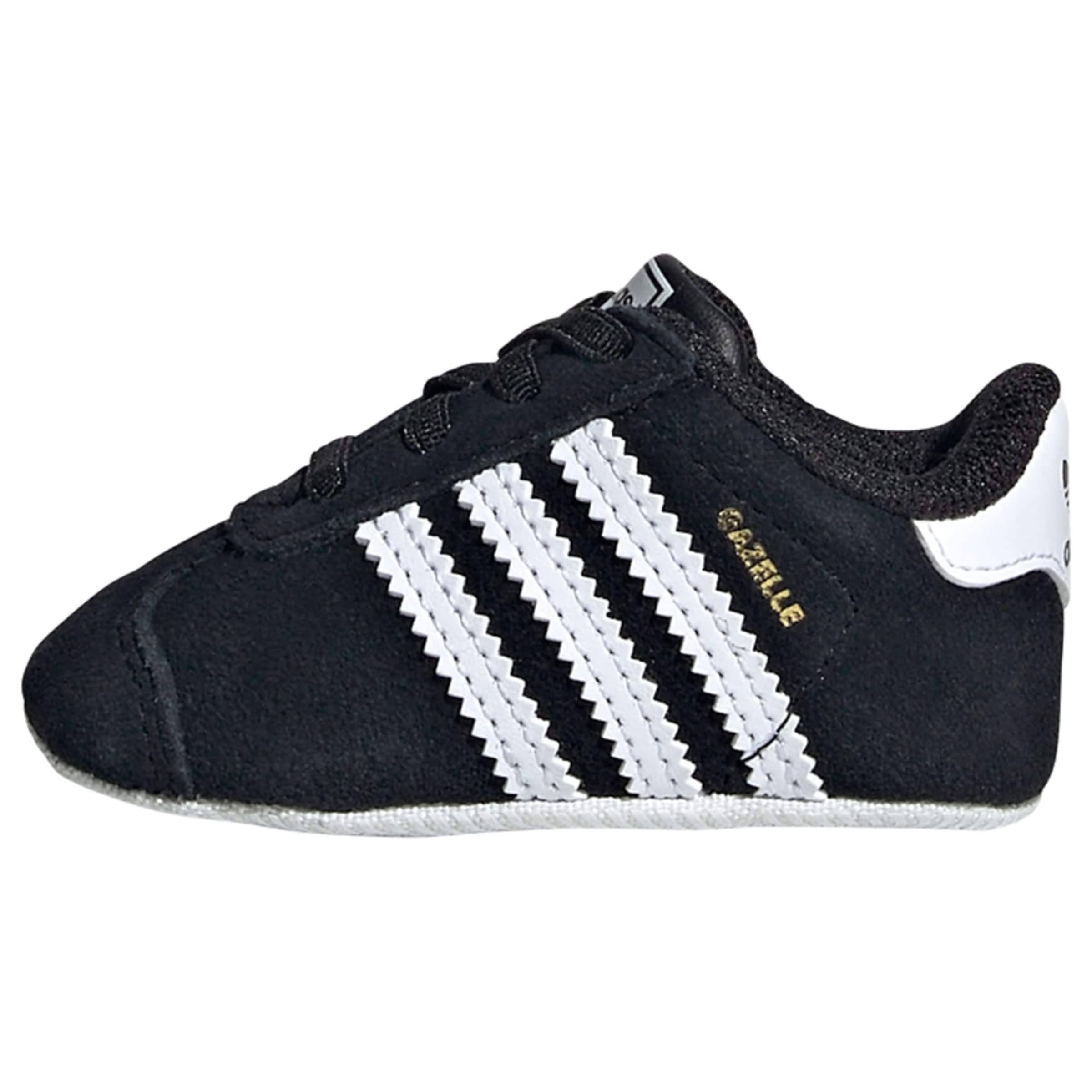 Neonato 'Gazelle' di ADIDAS ORIGINALS in nero: frontale