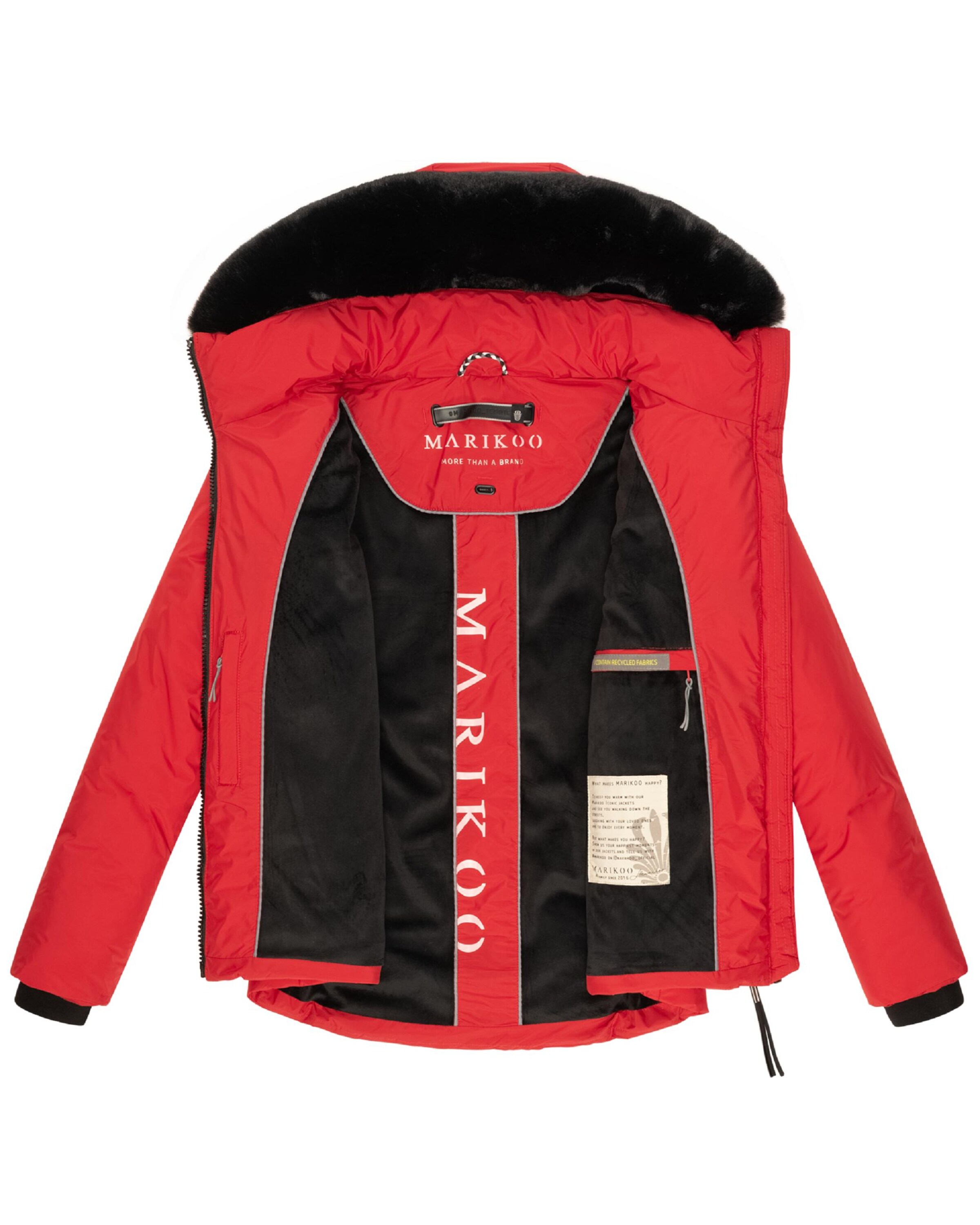 MARIKOO Winter jacket in Red