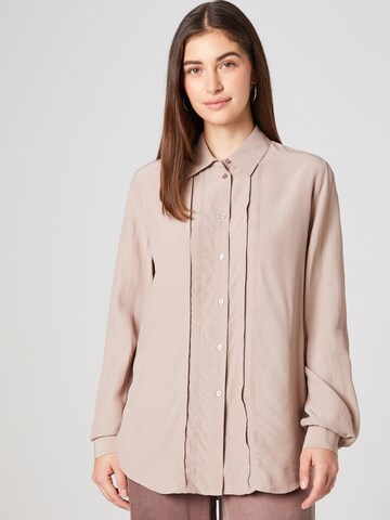 Guido Maria Kretschmer Women Blouse 'Lynara' in Beige: front