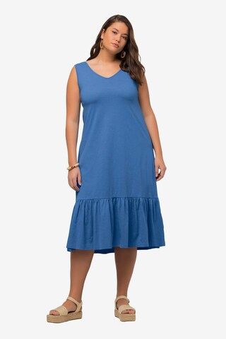 Ulla Popken Summer Dress in Blue