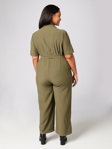 Guido Maria Kretschmer Curvy Jumpsuit 'Ramona' in Green