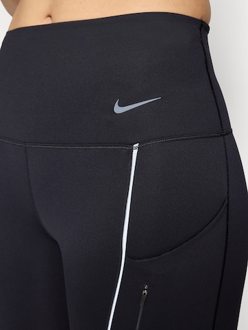 NIKE Skinny Sportnadrágok 'Go' - fekete