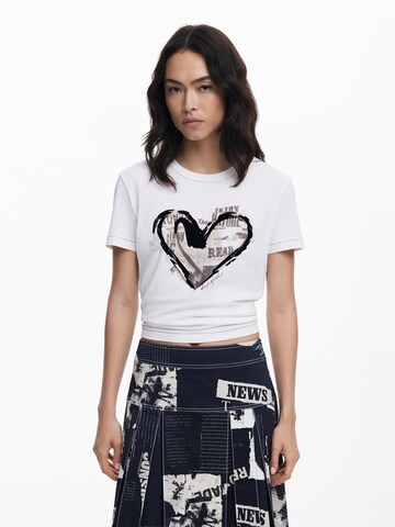 Desigual Shirt in Weiß: Vorderseite