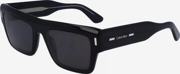 Calvin Klein Zonnebril in Zwart: voorkant