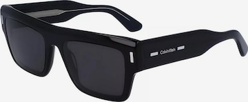 Calvin Klein Sonnenbrille in Schwarz: predná strana