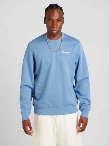 Felpa di Champion Authentic Athletic Apparel in blu: frontale