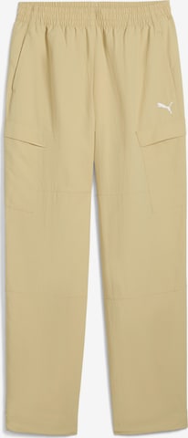 PUMA Sportbroek 'WARDROBE ESS' in Beige: voorkant