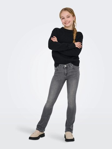 KIDS ONLY GIRL Baggy Jeans 'blush' in Grey: front