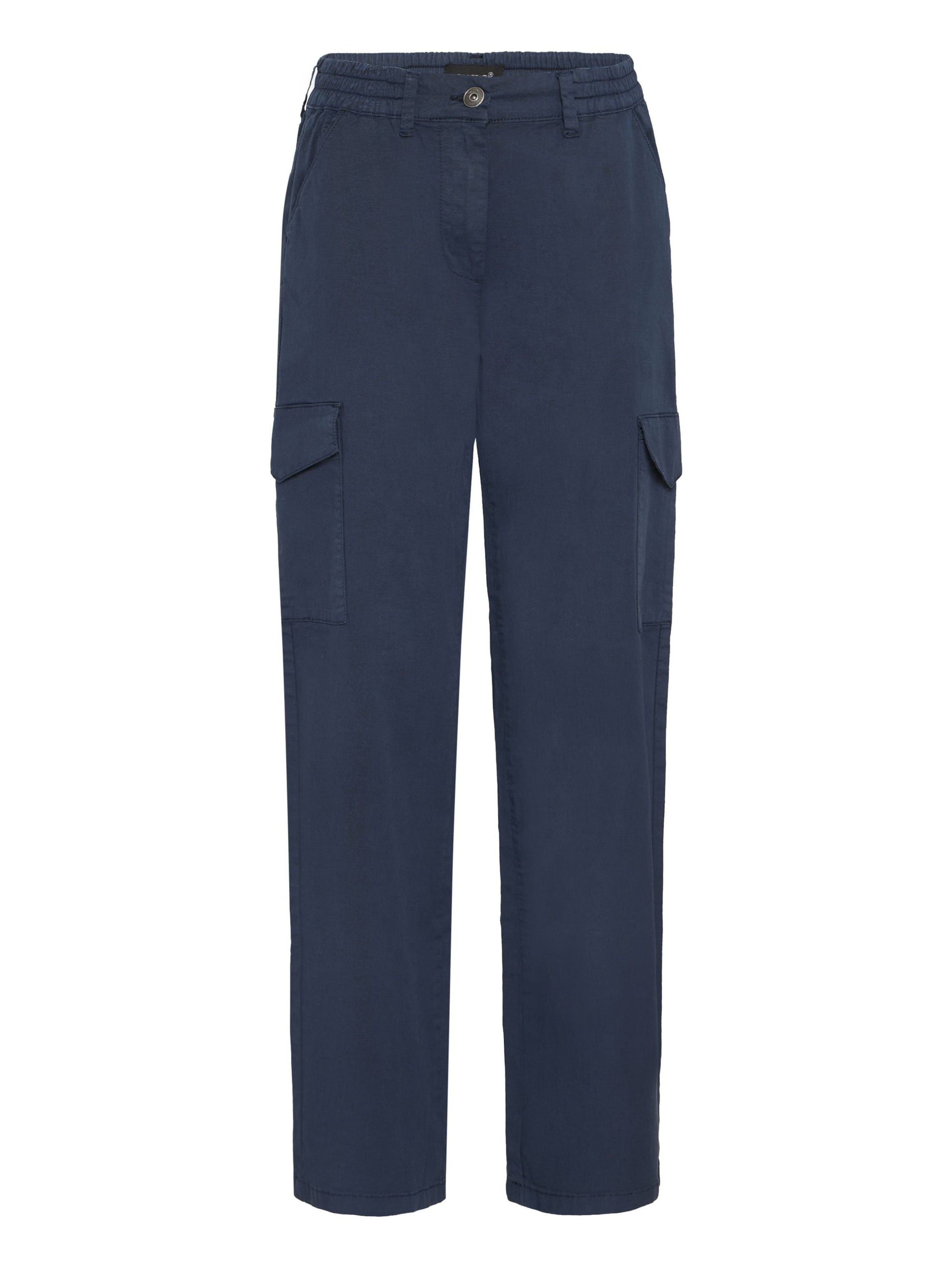 Oxmo Cargobroek 'Loco' in Blauw: voorkant