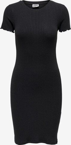 JDY Letní šaty 'Fransiska' – černá: přední strana