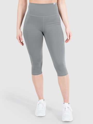 Smilodox Skinny Workout Pants 'Caprice' in Grey: front