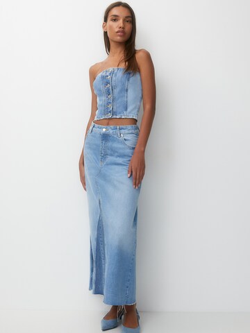 Pull&Bear Top in Blauw