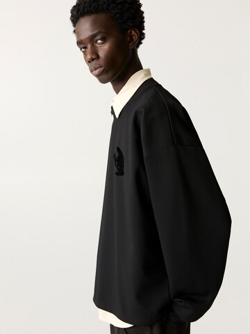 Sweat-shirt Pull&Bear en noir