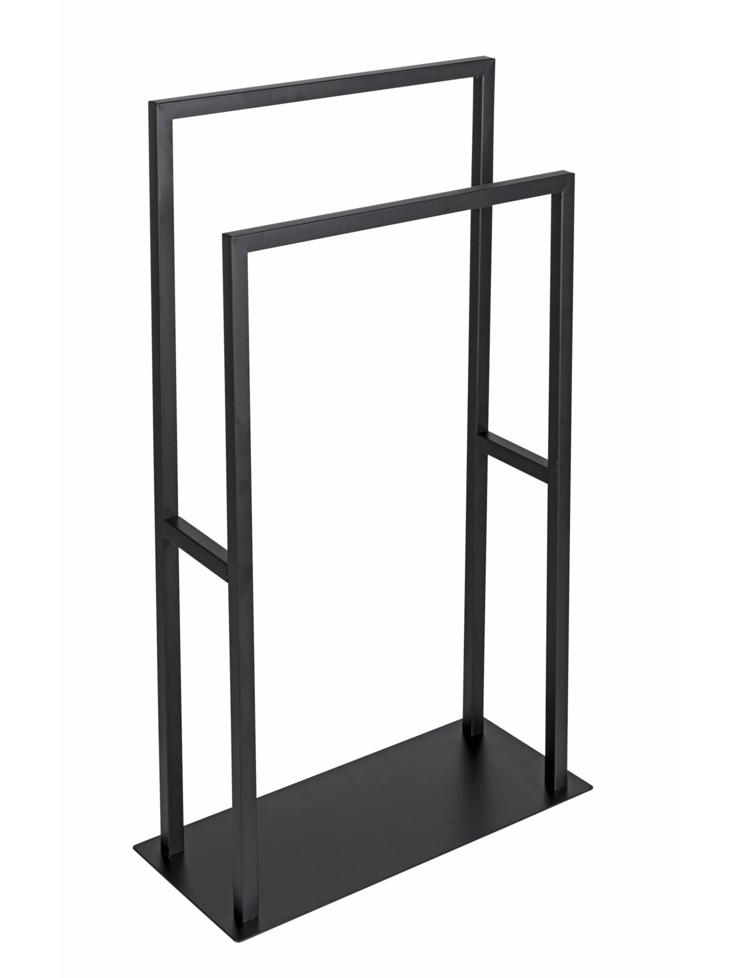 Wenko Handtuchständer 'Rivaltana' in Schwarz: Vorderseite