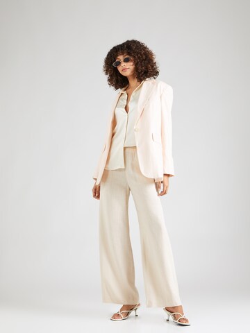 Wide Leg Pantalon 'GULIA' SELECTED FEMME en beige