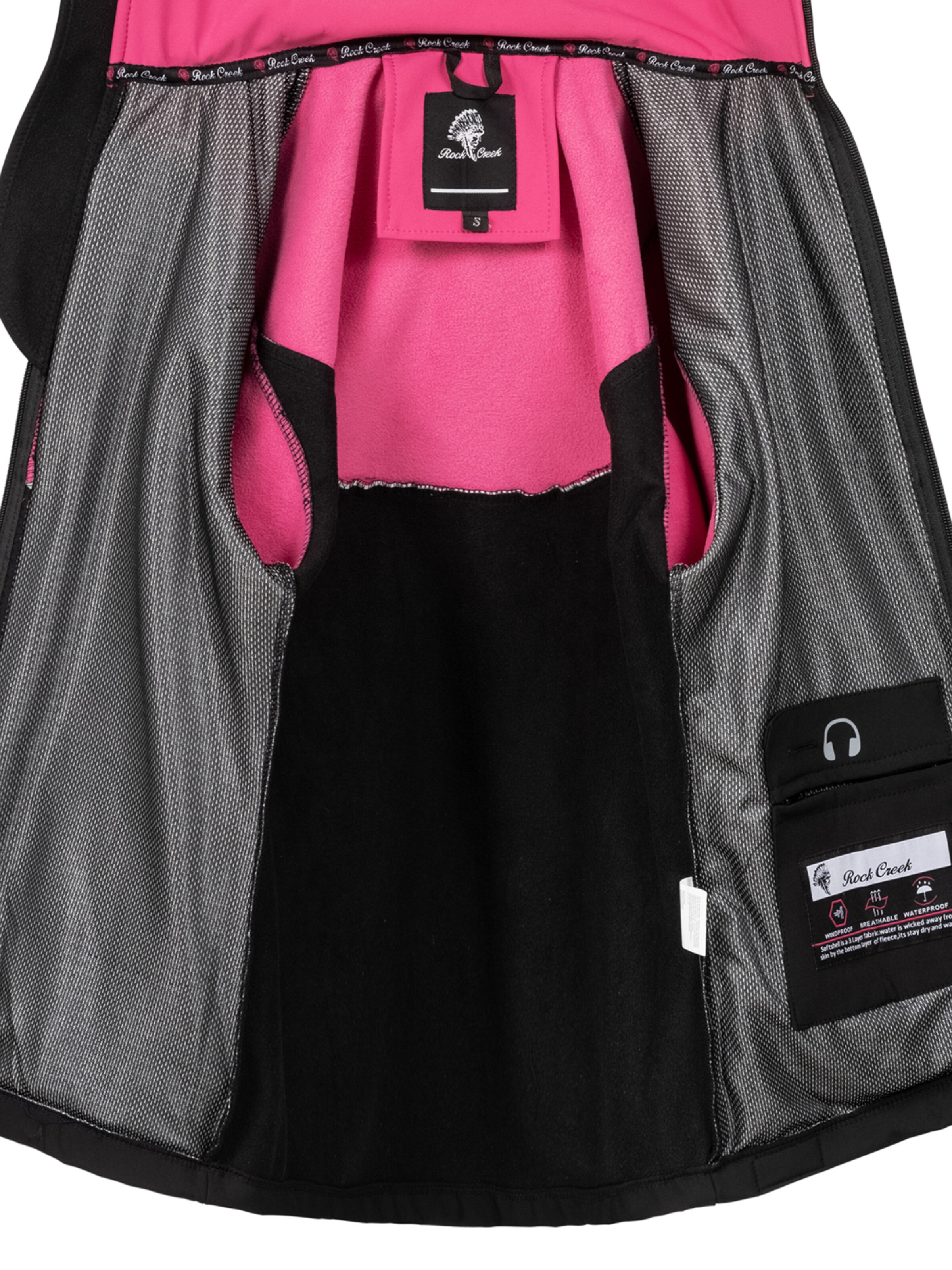 Rock Creek Outdoor Jacket in Black