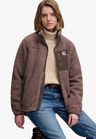 Superdry & Co Between-Season Jacket 'HERITAGE' in Brown