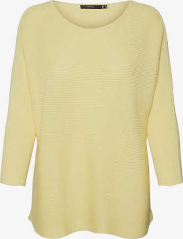 VERO MODA Sweater 'Nora' in Yellow: front