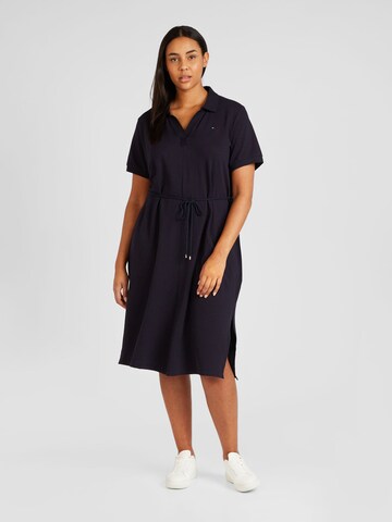 Tommy Hilfiger Curve - Vestido em azul