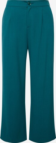 Wide Leg Pantalon Studio Untold en vert : devant