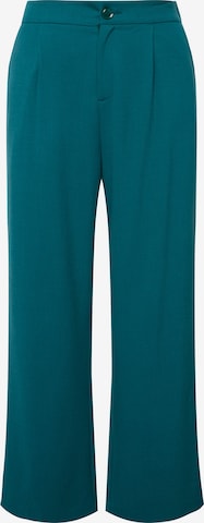 Wide Leg Pantalon Studio Untold en vert : devant