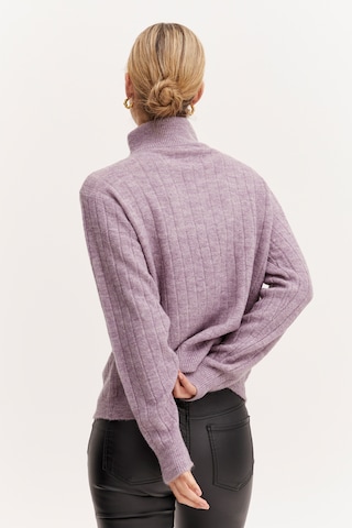 b.young Pullover 'MARTINE' in Lila