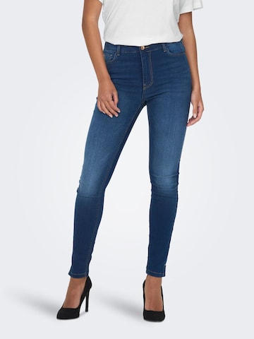 JDY - Skinny Calças de ganga 'Molly' em azul: frente