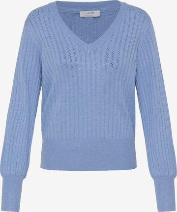 b.young Pullover 'MMORLA' in Blau: Vorderseite