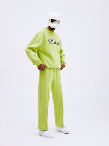 Sweat-shirt 'Jay' Smiles en vert