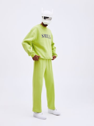 Smiles Sweatshirt 'Jay' in Groen