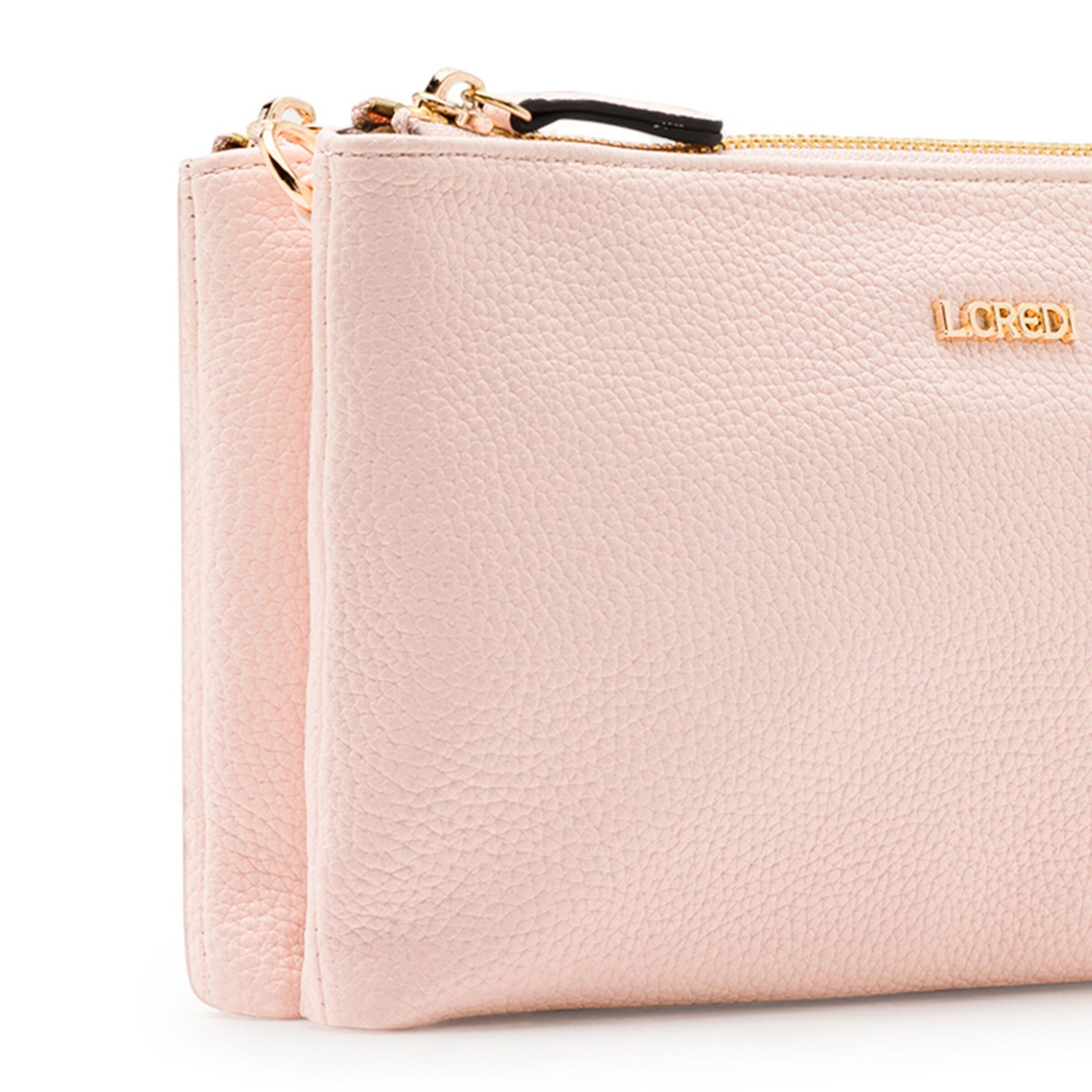 L.CREDI Schoudertas 'Ella' in Roze