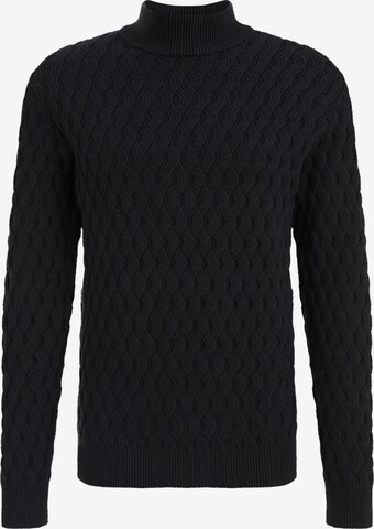 WE Fashion Sweater in Black: front